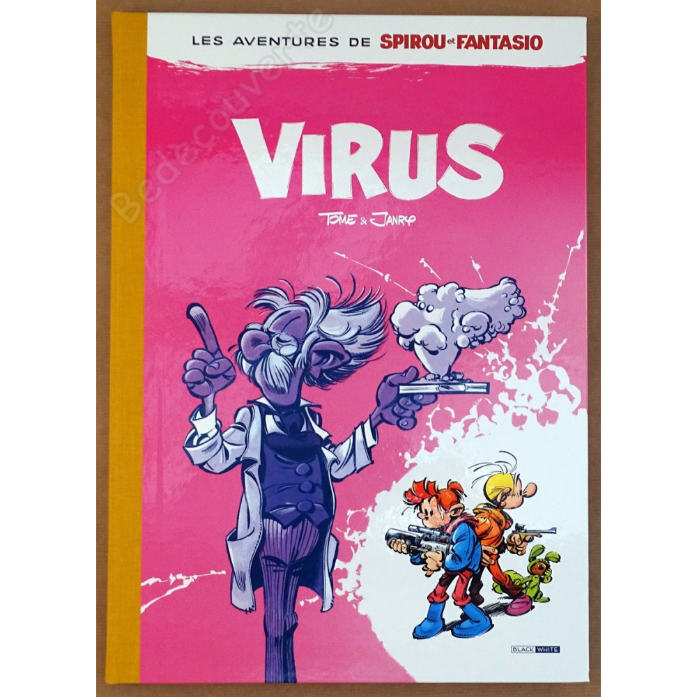 Janry - Spirou et Fantasio 33 Virus Tirage de luxe