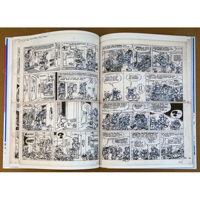 Janry - Spirou et Fantasio 33 Virus Tirage de luxe