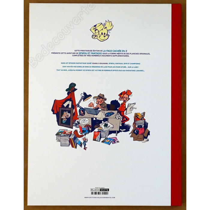 Yoann - Spirou et Fantasio 52 La face cachée du Z Tirage de luxe