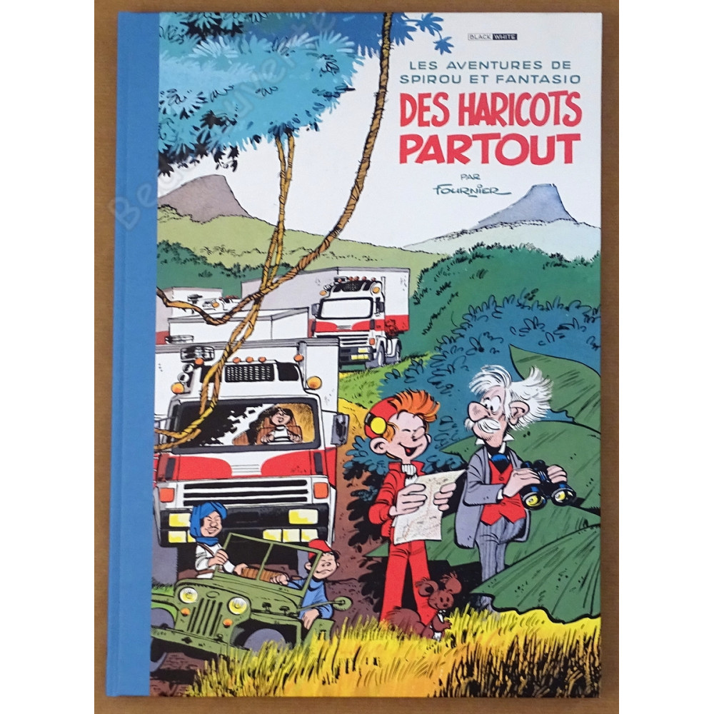 Fournier - Spirou et Fantasio 29 Des haricots partout Tirage de luxe