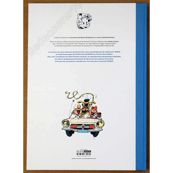 Fournier - Spirou et Fantasio 29 Des haricots partout Tirage de luxe