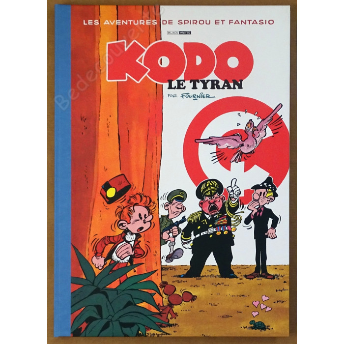 Fournier - Spirou et Fantasio 28 Kodo le tyran Tirage de luxe