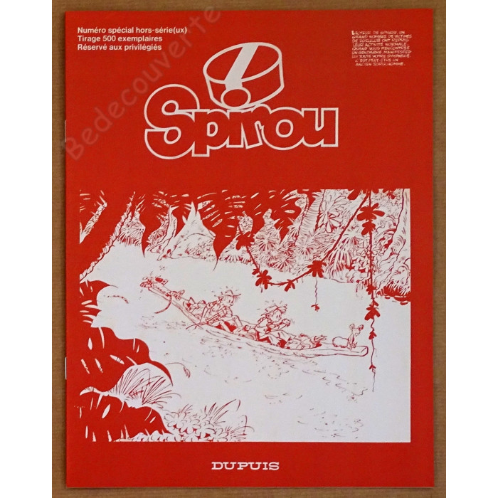 Fournier - Spirou et Fantasio 28 Kodo le tyran Tirage de luxe