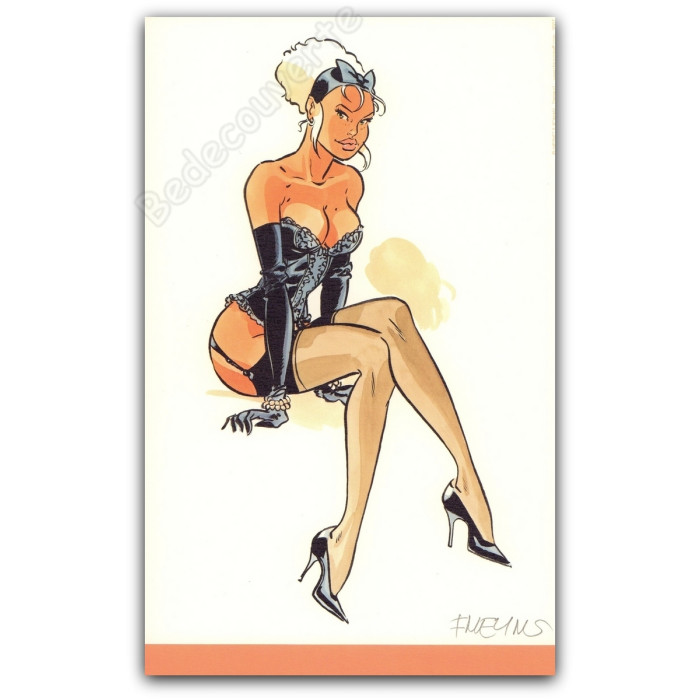 Meynet - Pin-up Mirabelle Orange 2007 Variante papier