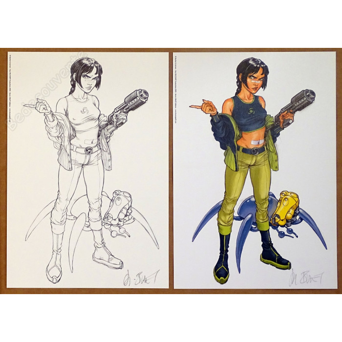 Buchet - Tirage spécial Sillage 7 Q.H.I. grand format