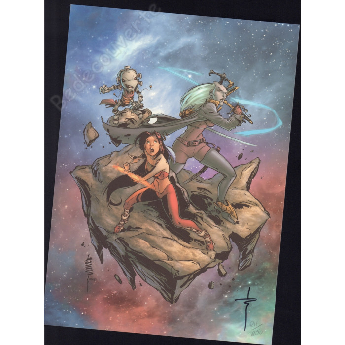 Louis - Tessa Agent Intergalactique 5 Tirage de luxe