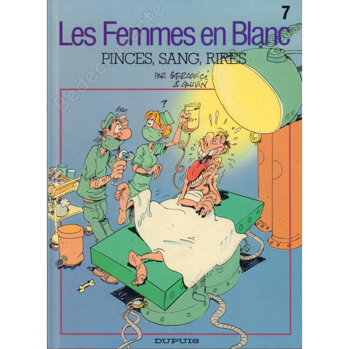 Bercovici - Les Femmes en blancs 7 EO + Dédicace