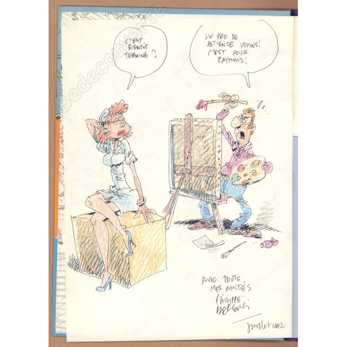 Bercovici - Les Femmes en blancs 7 EO + Dédicace